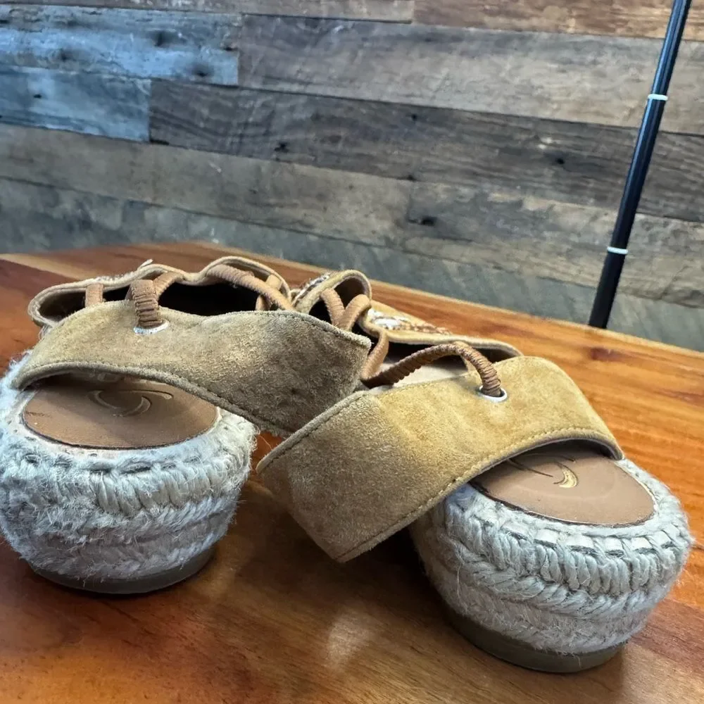 Kanna Sundance Blossom Espadrilles sz 40/US 9
